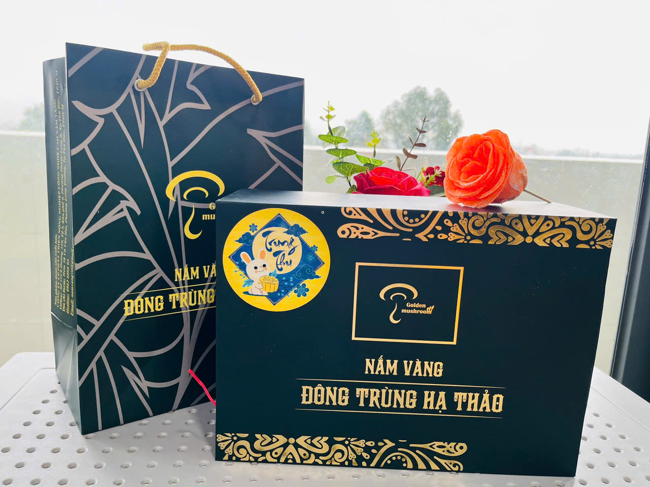 Quà tặng Trung Thu đông trùng hạ thảo cao cấp