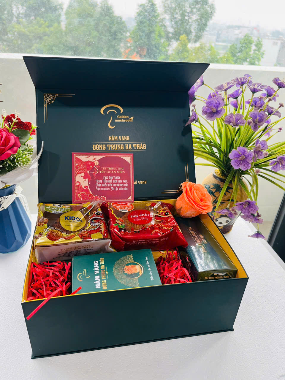 Hộp quà Trung Thu cao cấp cho gia đình, bạn bè