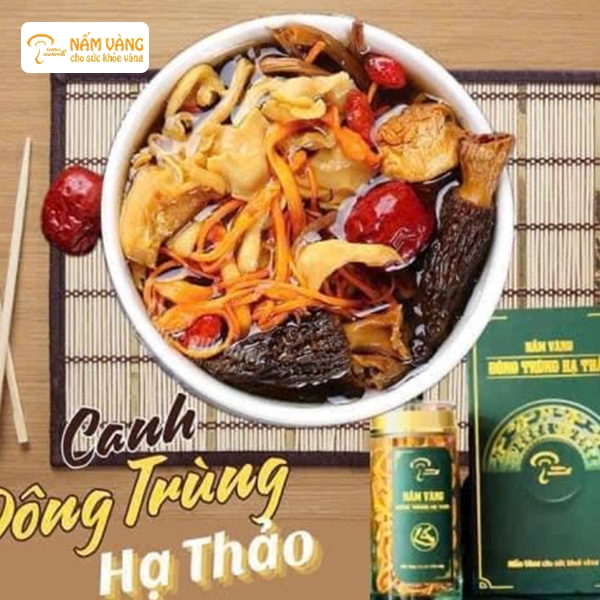 Người lớn nên ăn canh nấm đông trùng hạ thảo tươi 2-3 lần/tuần nhưng tránh lạm dụng vì có thể gây khó tiêu hoặc đầy bụng