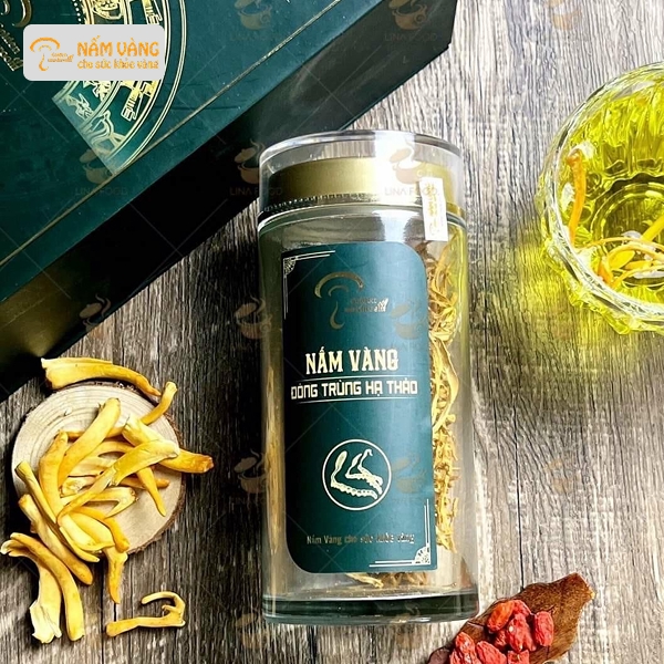 Sản phẩm đông trùng hạ thảo khô dễ bảo quản.