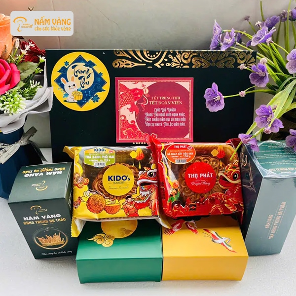 Quà Trung thu dành cho doanh nghiệp từ Nấm Vàng