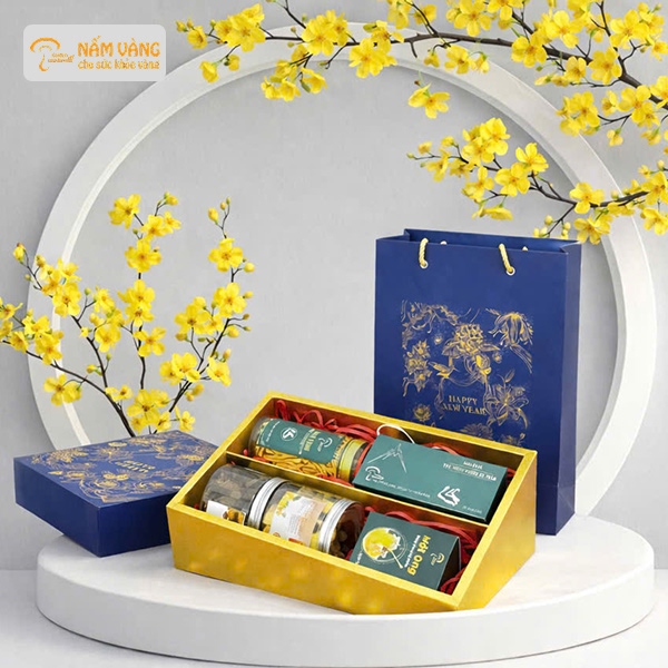Các dòng combo quà Tết cao cấp 2026 của Nấm Vàng